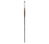 Pan Art Filbert Brush Synthetic Mongoose No. 08 - Multimedia - 1 Piece