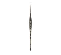Pan Art Fine Detail Synthetic Sable Brush, No. 4/0, Water/Acrylic, 1 Pc