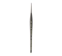 Pan Art Fine Round Brush Synthetic Sable - Size No. 2-0 for Watercolour - 1 Piece, Brown