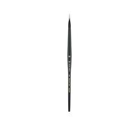 Pan Art No.12 Synthetic Sable Reservoir Liner Brush - All Round Artist Brush - Professional Quality for Detailing and Fine Lines, Black