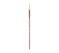 Pan Art Flat Brush Natural Bristle No.02 for Oil Painting - 1 Unit