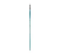 Pan Art Flat Brush Synthetic Bristle No.01 for Oil Paints 1pc