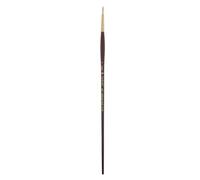 Pan Art Round Brush Natural Bristle No.01 for Oil Painting 1pc
