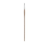 Pan Art Round Synthetic Mongoose Brush - No. 06 - Multimedia - 1 Piece