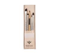 Pan Art Brush Set with Pouch - Synthetic 1pc