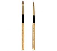 Pan Art Synthetic Fibre Brush Set No. 04-06 for Watercolour & Gouache