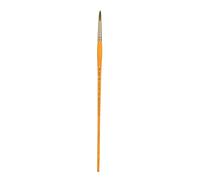 Pan Art Synthetic Fibre Round No. 08 - Detail & Wash Brush for Acrylics - Premium Brush for Artists Paintbrush for Fine Art, Craft & Illustration - 1 Unit