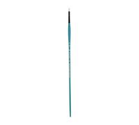 Pan Art Synthetic Flat Brush No.02 for Oil Painting, 1pc