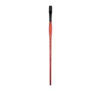 Pan Art Synthetic Flat Brush No. 12 - For Acrylics, Fine Art & Crafts