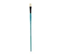 Pan Art Synthetic Flat Brush No.12 for Oil Painting - 1pc