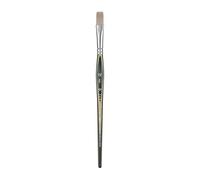 Pan Art Synthetic Flat Brush No. 12 for Watercolour & Gouache - 1 Unit