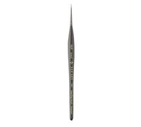 Pan Art Synthetic Sable Fine Round Brush No. 10-0 for Watercolor and Acrylic Painting