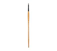 Pan Art Synthetic Sable Flat No. 02 - Detail & Wash Brush for Watercolour & Gouache - Artist-Grade Performance Paintbrush for Fine Art, Craft & Illustration - 1 Unit