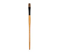 Pan Art Synthetic Sable Flat No. 12 Brush for Watercolour & Gouache