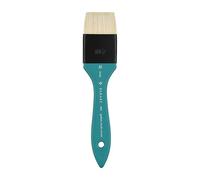 Pan Art Synthetic Wash Brush No.40 for Oil Painting - Premium Quality for Artists - 1 Piece, Blue