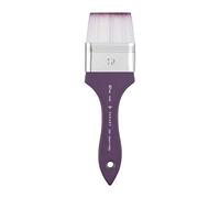 Pan Art Synthetic Wash Brush No.60 - Allround Watercolour Brush - 1 Piece, Purple