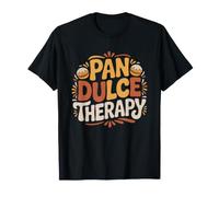 Pan Dulce Therapy Self Care Mexican Bread Conchas Healing T-Shirt