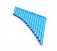 Pan Flute 16 Pipe Panpipe A Beginner's Guide To Playing Traditional Chinese Musical Instruments(Blue)