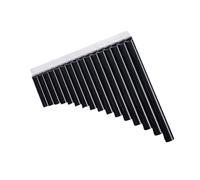 Pan Flute 16 Pipe Panpipe Easy For Beginners Professional Musical Instrument Teaching(Tubes in black)