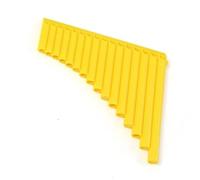 Pan Flute 16 Pipe Professional Pan Flute Key Of C Beginner Model Yellow