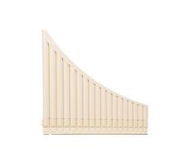 Pan Flute 16-tone ABS Resin Removable Mouthpiece For Beginners To Play Musical Instruments Pan Flute 18 Holes Pan Flute (Color : 18 tubes)