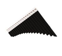 Pan Flute 16 Tube 18 Tube Pan Flute Instrument Student Teaching Resin Plastic Suitable For Beginner Students (Color : 18 tubes bk)