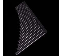 Pan Flute 18 Pipes Pan Flute G Key ABS Plastic Pan Pipe Traditional Woodwind Musical Instrument For Beginner (Color : 01)