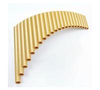 Pan Flute 22 Pipe ABS Plastic Panpipe G Key Panflute Handmade Woodwind Musical Instruments With Bag (Color : Right Hand)