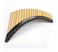 Pan Flute 22 Pipes G Key Bamboo ABS Base Panflute Handmade Professional Panpipes Wind Musical Instruments