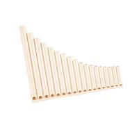 Pan Flute ABS 16 18 Pipe Beginner Teaching Performance Dedicated Adult Easy To Learn Pan Flute C Key(18 white)