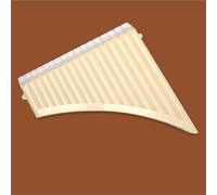 Pan Flute Beginner 16-pipe 18-pipe Beginner C-tune Pan Flute Playing Instrument Upgrade(16,A)