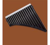Pan Flute Beginner 16-pipe 18-pipe Beginner C-tune Pan Flute Playing Instrument Upgrade(16,Up1)