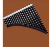 Pan Flute Beginner 16-pipe 18-pipe Beginner C-tune Pan Flute Playing Instrument Upgrade(18,Up1)