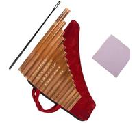 Pan Flute Correctly Tuned Left-Hand Easy To Learn 15 Pipes Chinese Traditional Musical Instrument Pan Pipes For Musical Professionals Pan flute