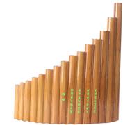 pan flute for beginners 15-pipe Beginner's Panpipe Professional Panpipe Instrument Stage Performance 15-pipe G/C/F/D Key (Color : D)