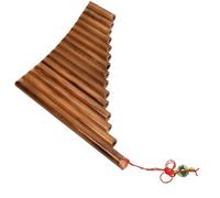 pan flute for beginners 15-pipe G Key Panpipe Played By Left Hand