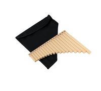 Pan Flute For Beginners 16 18 Pipe Panpipes Designed For Beginners Easy To Learn In C Major(18 tubes jaunes)