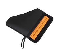 pan flute for beginners 16 Pipes C Key Panpipe Row Flute Beginning Student Traditional Parts With Bag (Color : Orange)