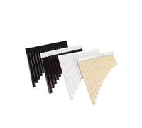 Pan Flute For Beginners 16pipe Panpipes Are Easy For Beginners To Learn 18 Pipe Are Suitable For Adults And Are In The Key Of C(Brown 18-tube)