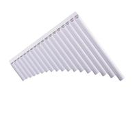 Pan Flute For Beginners 16pipe Panpipes Are Easy For Beginners To Learn 18 Pipe Are Suitable For Adults And Are In The Key Of C(White 18-tube)