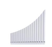 Pan Flute For Beginners 16pipe Panpipes For Beginners And 18pipe In C Major Easy To Learn And Play(18 tubes porcelain white)