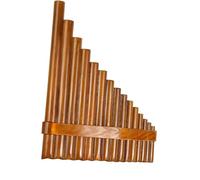 pan flute for beginners 1Set Pan Pipe Flute Woodwind G Key Instrument For Beginner Left-Hand