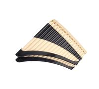 Pan Flute For Beginners 32 Pipe Panpipes In C Major Beginner Friendly And Professional Instrument With Complete Accessories(Off-white)