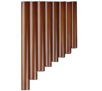 pan flute for beginners 8 Pipes Pan Flute Woodwind Instrument Chinese Traditional Musical Instrument (Color : Right Maroon)