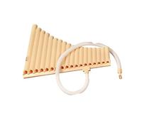 Pan Flute For Beginners Beginner Level 18 Pipe Pan Flute In Key Of C Professional Grade Instrument