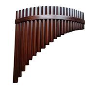 Pan Flute For Beginners C G Key Panpipe 22 25 Pipe Professional Pan Flute Adult Traditional Performance Musical Instruments(25-C Key-Right Bass)