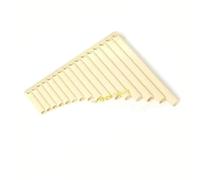 Pan Flute For Beginners C Key Pan Flute 16 Pipe Resin With Mouthpiece