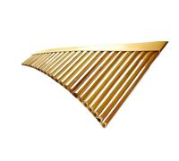 pan flute for beginners Chinese Traditional Musical Instrument 25 Pipes Pan Flute C Key Pan Pipes Woodwind Instrument Pan Flute In C Key (Color : Right)