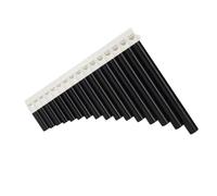 Pan Flute For Beginners Easy To Learn Panpipes 16pipe Designed For Beginners Suitable For All C Major Instruments(16 tubes in black)