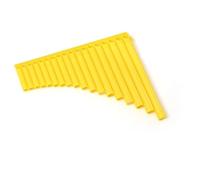 Pan Flute For Beginners Pan Flute Beginner Friendly Instrument With 16 18 Pipes Suitable For Professional Performance Detachable(18 tubes of yellow)